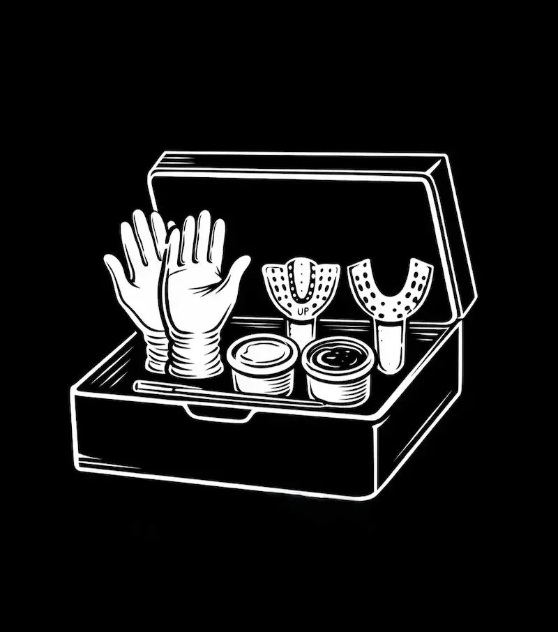 Free at-home dental impression kit for custom grillz by Ice Jeweller Ltd UK