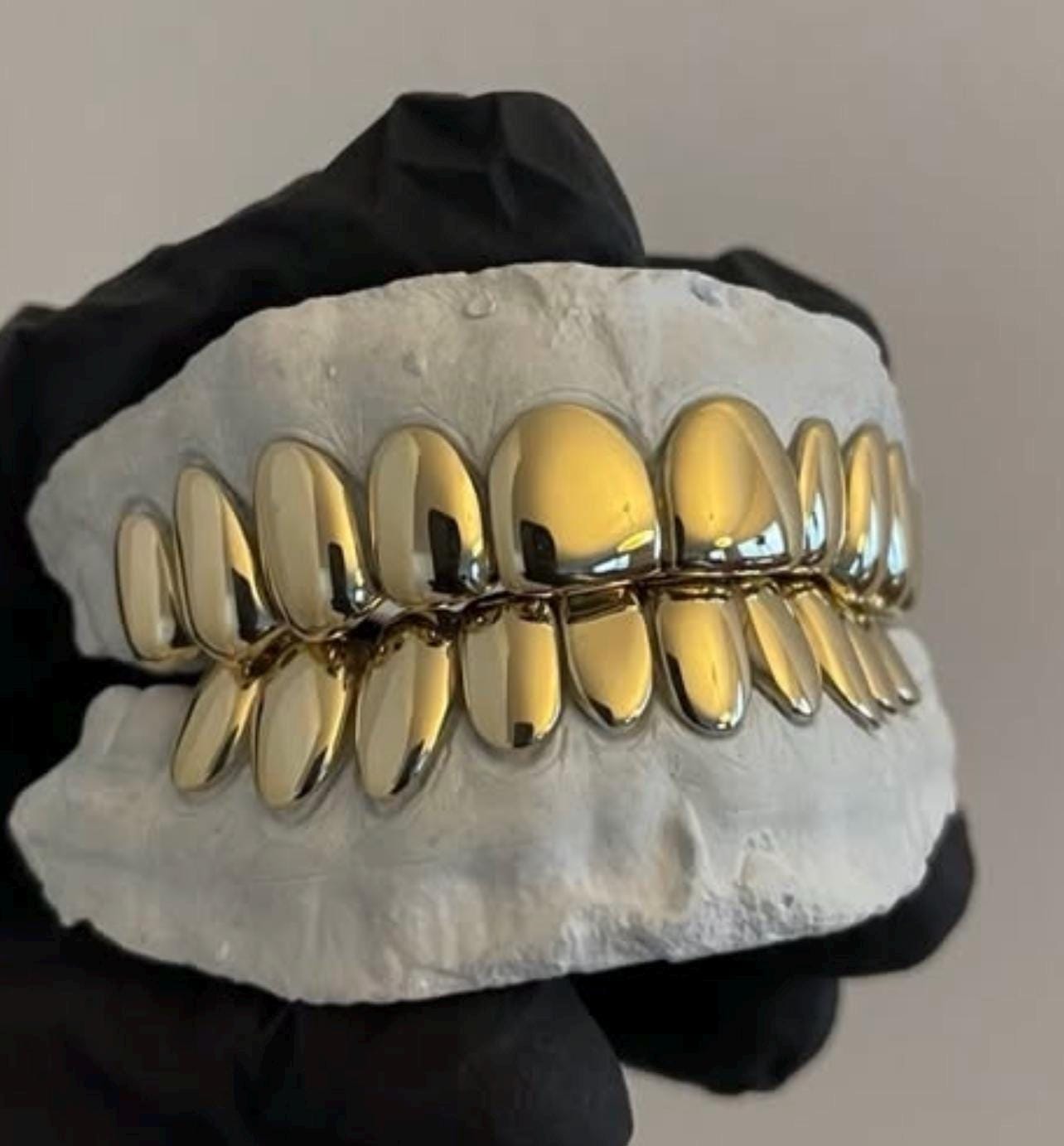 Custom Handmade Grillz: Solid Silver or Gold, Precision Fit