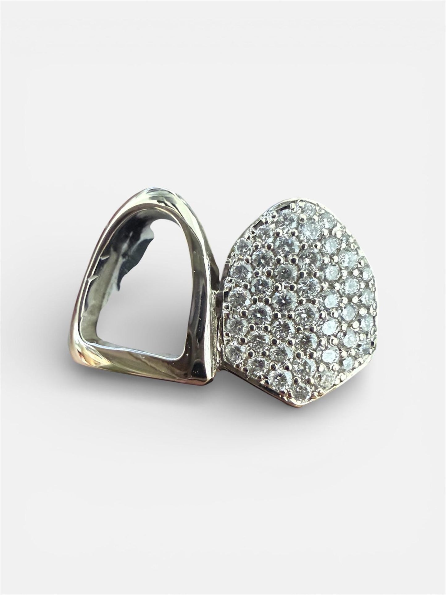 Custom Double Grillz Set – VVS Lab Diamond, Gold or Silver