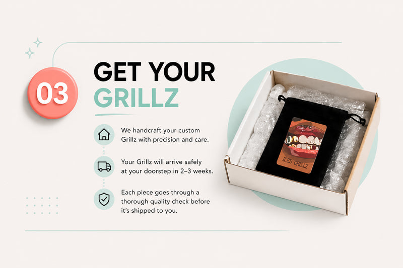Get your grillz up to 2-3 weeks 