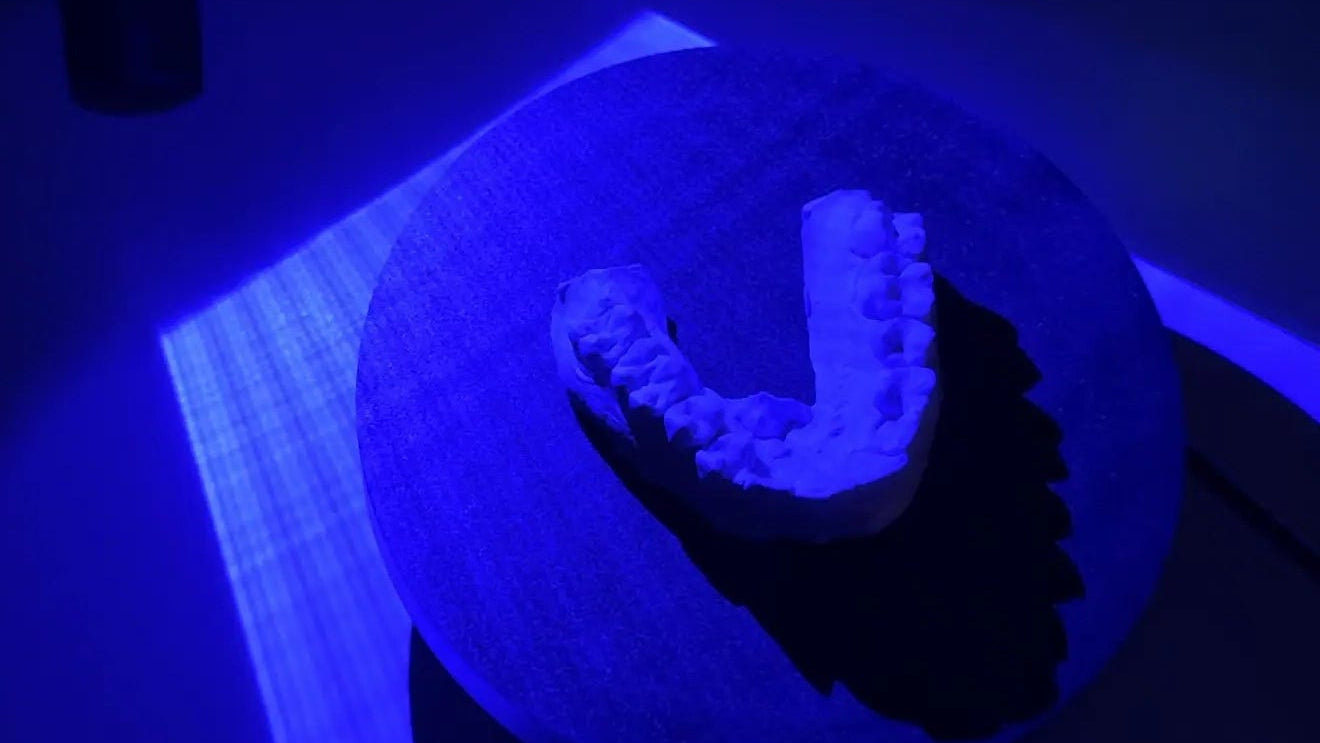 Blue-3D scanner light an accurate result 